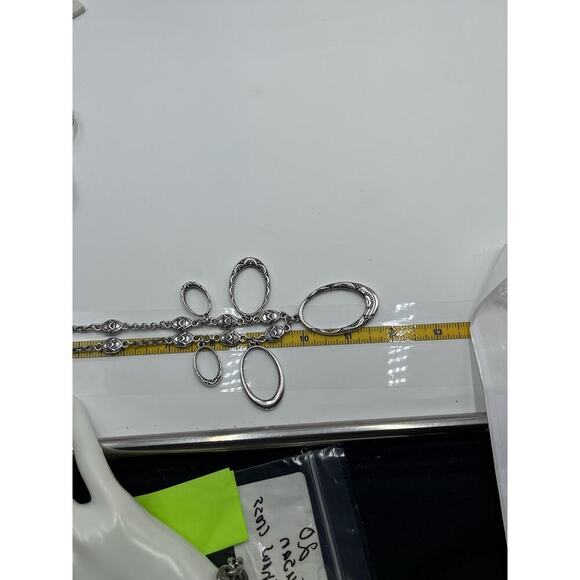 Brighton‎ SWINGING SIXTIES Silver
Tone Ovals Chunky Statement
Necklace - Picture 11 of 11